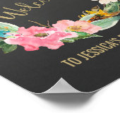 Poster d'accueil Fleurs Wreath (Coin)