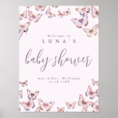 Poster d'accueil pour Douche Papillon rose et viol (Devant)