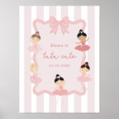 Poster d'accueil pour la fête d'anniversaire Pink  (Devant)