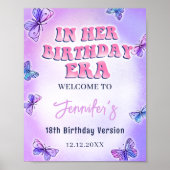 Poster d'accueil pour la fête de l'ère de l'annive (Devant)