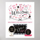 Poster d'accueil pour les jeunes filles (Devant)