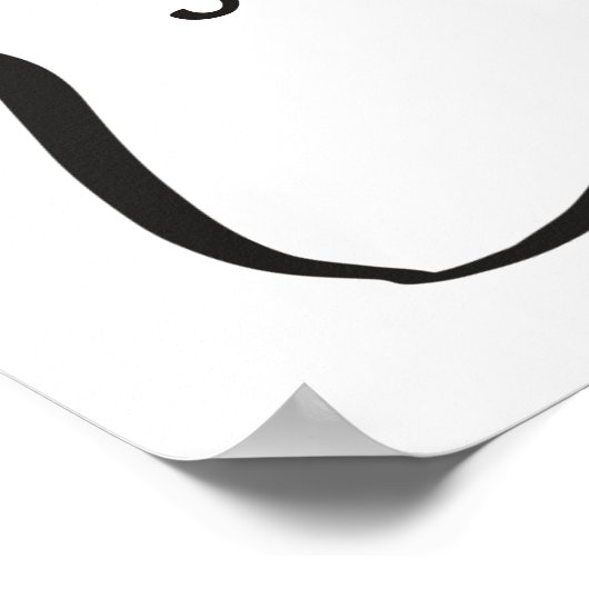 Poster d'accueil pour un Espresso Martini un peu p (Coin)