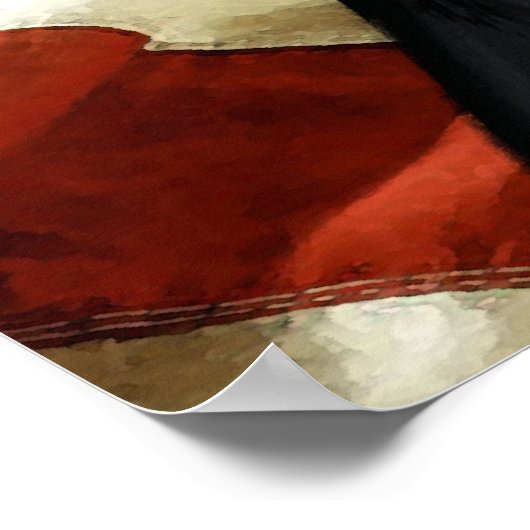 POSTER DACHSHING (Coin)