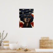 POSTER DACHSHUND (Cuisine)