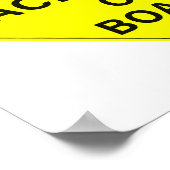 Poster Dachshund à bord Funny Dog Bumper (Coin)