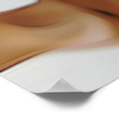 Poster Dachshund Assis Devant Un Cadeau De Noël (Coin)