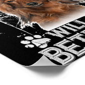 Poster Dachshund Chien - Ne Me Traitera Pas Les Cadeaux (Coin)