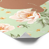 Poster Dachshund Doxie Teckel Citation d'illustration (Coin)