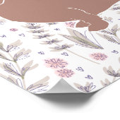 Poster Dachshund Doxie Teckel Citation d'illustration (Coin)