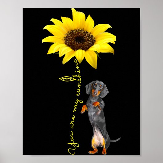 Poster Dachshund Doxie Wiener Dotson Maman Mama Cadeau (Devant)