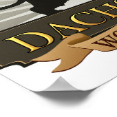 Poster Dachshund [Fil à cheveux] (Coin)