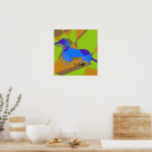 Poster Dachshund ou teckel (Cuisine)