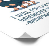 Poster Dachshund Personal Stalker (Coin)