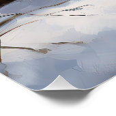 Poster Dachshund Qu'Il Neige Noël (Coin)