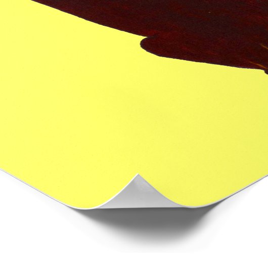 Poster Dachshund Sidney Imprimer (Coin)