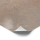 Poster Dachshund (Smooth) Peinture - Art Chien original (Coin)