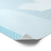 Poster Dachshund Winter Wonderland Christmas Joy (Coin)