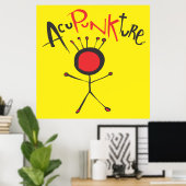 Poster d'Acupunkture (Bureau à domicile)