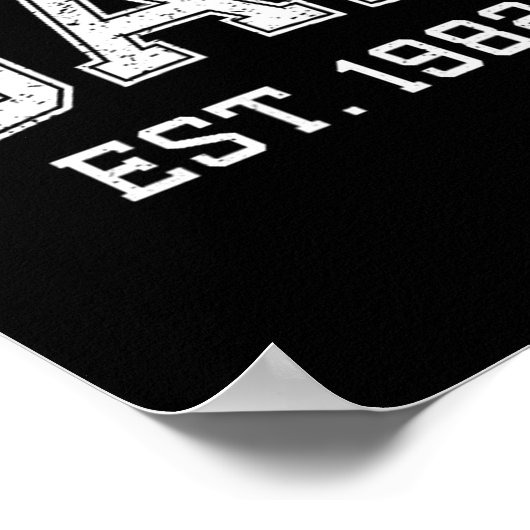 Poster Dad Est 1982 Dad D Fathers Day Ized  (Coin)