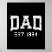 Poster Dad Est 1994 Dad D Fathers Day Ized  (Devant)