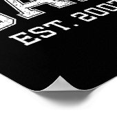 Poster Dad Est 2007 Dad D Fathers Day Ized  (Coin)