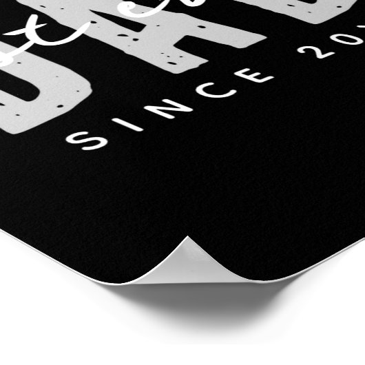 Poster Dad Ever Since 20xx Modern Simple Preppy  (Coin)