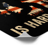 Poster Dad Like Me Is Hard To Find Bigfoot Usa Flag Funny (Coin)