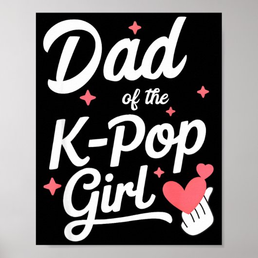 Poster Dad Of The K P Girl K-p Fashion Men (Devant)