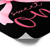 Poster Dad Of The Sweet One Nk Coquette Bow 1st Birthday (Coin)