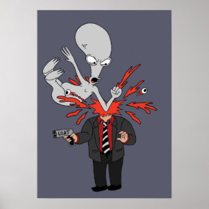 POSTER DAD ROGER SLAM AMÉRICAIN