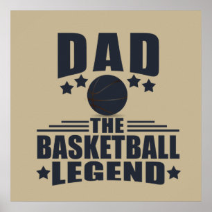 Poster dad the basketball legend