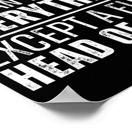 Poster Dad The Man Who Has Everything Except A Full Head  (Coin)