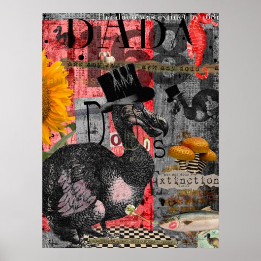 Poster Dada Dodos (Devant)