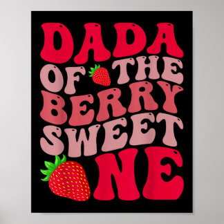 Poster Dada Du Berry Premier Anniversaire De Girl Strawbe