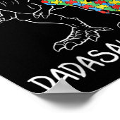 Poster Dadasaurus Rex Autism (Coin)