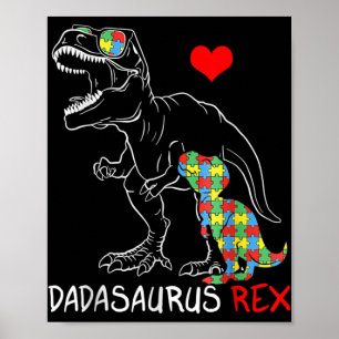 Poster Dadasaurus Rex Autism