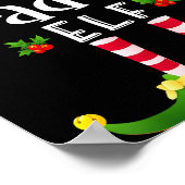 Poster Daddy Christmas Elf Matching Pajama X-mas Party  (Coin)