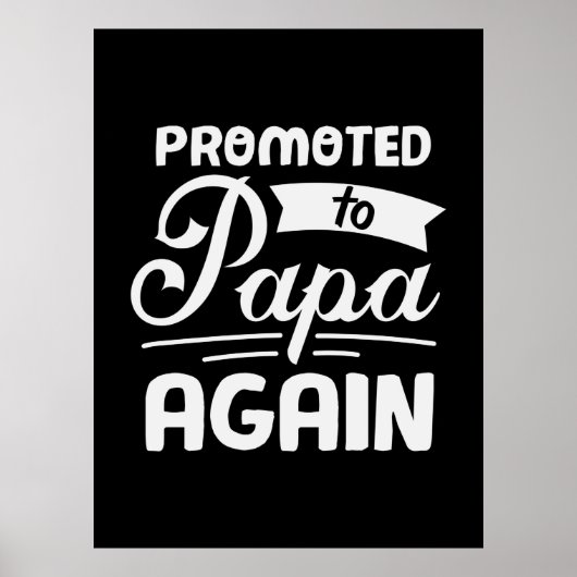 Poster Daddy Don Promu À Papa À Nouveau (Devant)