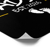 Poster Daddy Est 2026 Daddy To Be New Dad 2026 First Time (Coin)