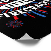 Poster Daddy Little Firecracker Fête de l'Indépendance Fe (Coin)