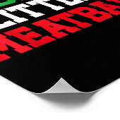 Poster Daddy Little Meatball Italien Funny (Coin)