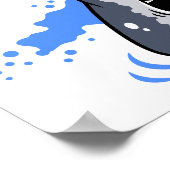 Poster Daddy Shark - Grand Blanc (Coin)