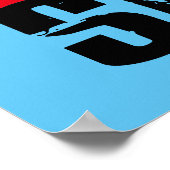 Poster Daddy Shark Worn Graphic (Coin)