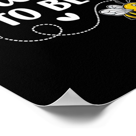 Poster Daddy To Bee Gender Reveal Pregnancy Announcement (Coin)