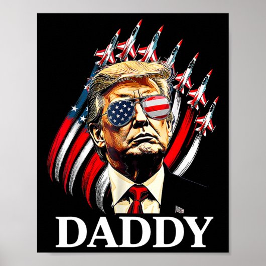 Poster Daddy Trump Drôle - Daddy Trump (Devant)