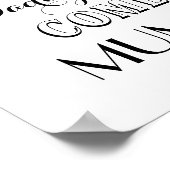 Poster Daddy Voici Le Mariage De Maman (Coin)