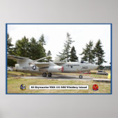 Poster d'aéronef A3 Skywarrior VAH 123 (Devant)