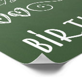 Poster d'affichage du tableau de bord de Noël (Coin)