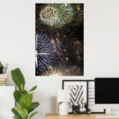 Poster d'affichage Fireworks (Bureau à domicile)