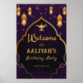 Poster d'Affiche de bienvenue arabe des nuits arab (Devant)